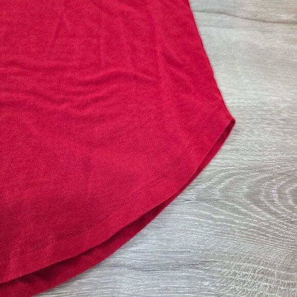 Ava & Viv Red Short Sleeve Scoop Neck Tunic Top Womens Plus Size 1X - Picture 11 of 16